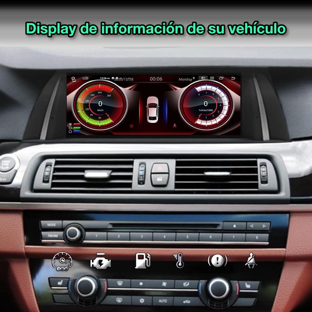 BMW Serie 5, F10, F11, 2011 - 2016 pantalla 10.25” - Mister Radio GPS