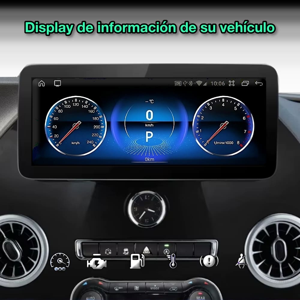 Mercedes Benz Vito W447, 2014-2022 pantalla 12,3"