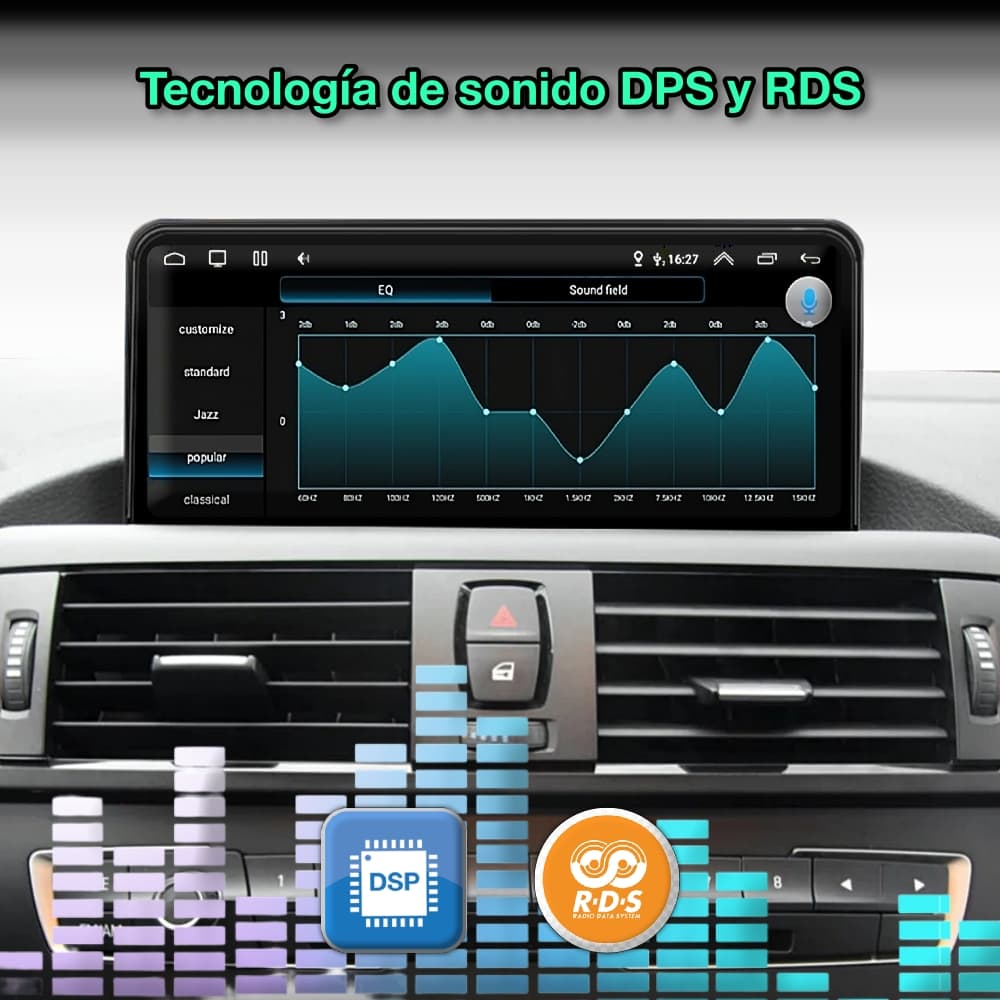 BMW serie 1 F20 / F21, 2011 - 2016 pantalla 10.25” - Mister Radio GPS