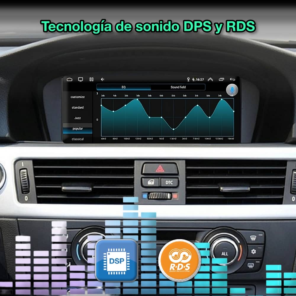 BMW Serie 5, 2005 - 2010 pantalla de 10.25” - Mister Radio GPS