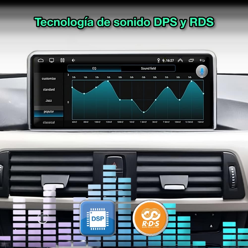 BMW Serie 4, 2013 - 2016 pantalla 10.25” - Mister Radio GPS