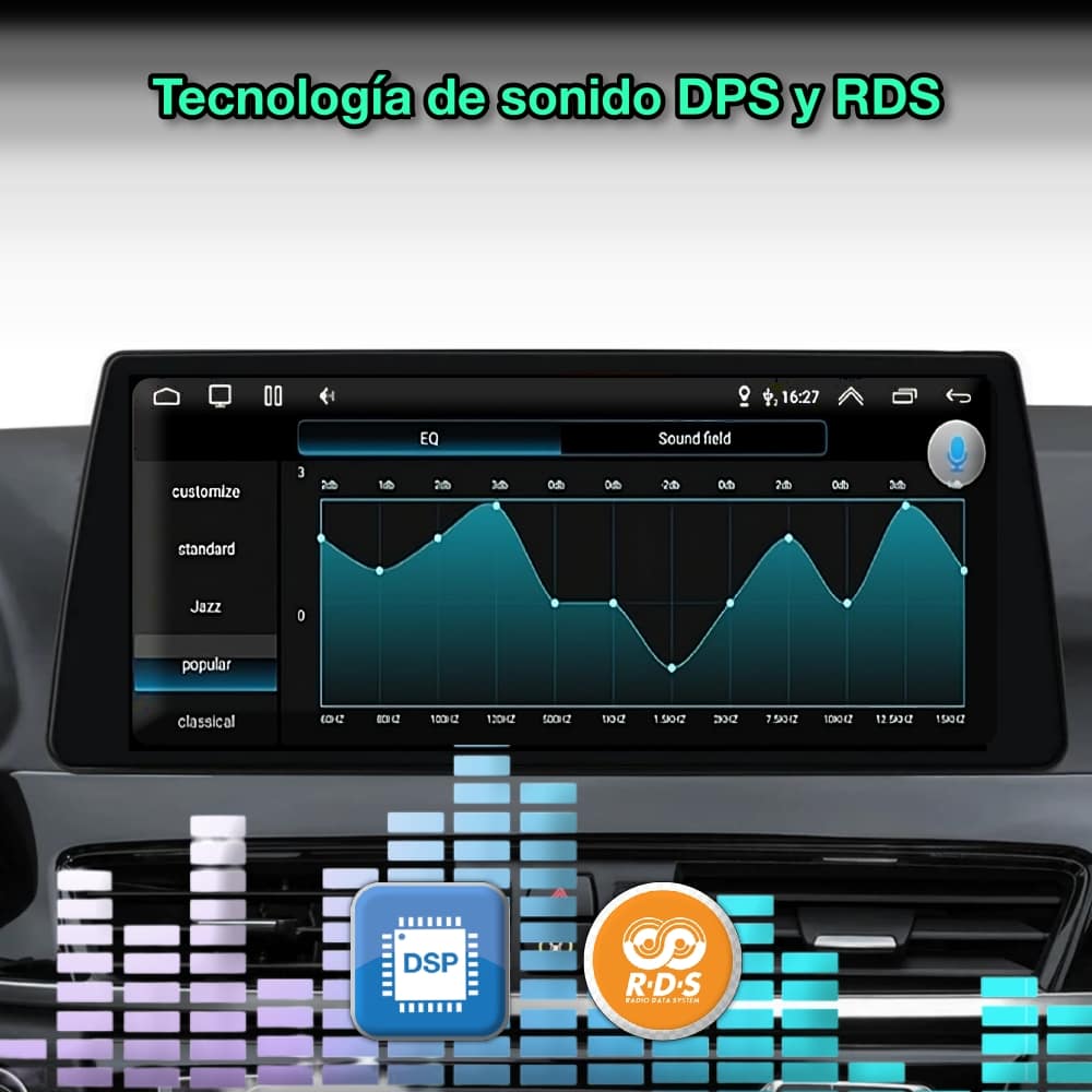 BMW X1 F48, 2016 - 2017 pantalla 10.33" - Mister Radio GPS