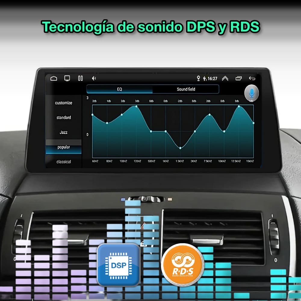 BMW X3 E83 2004 - 2012 pantalla 10.33” - Mister Radio GPS