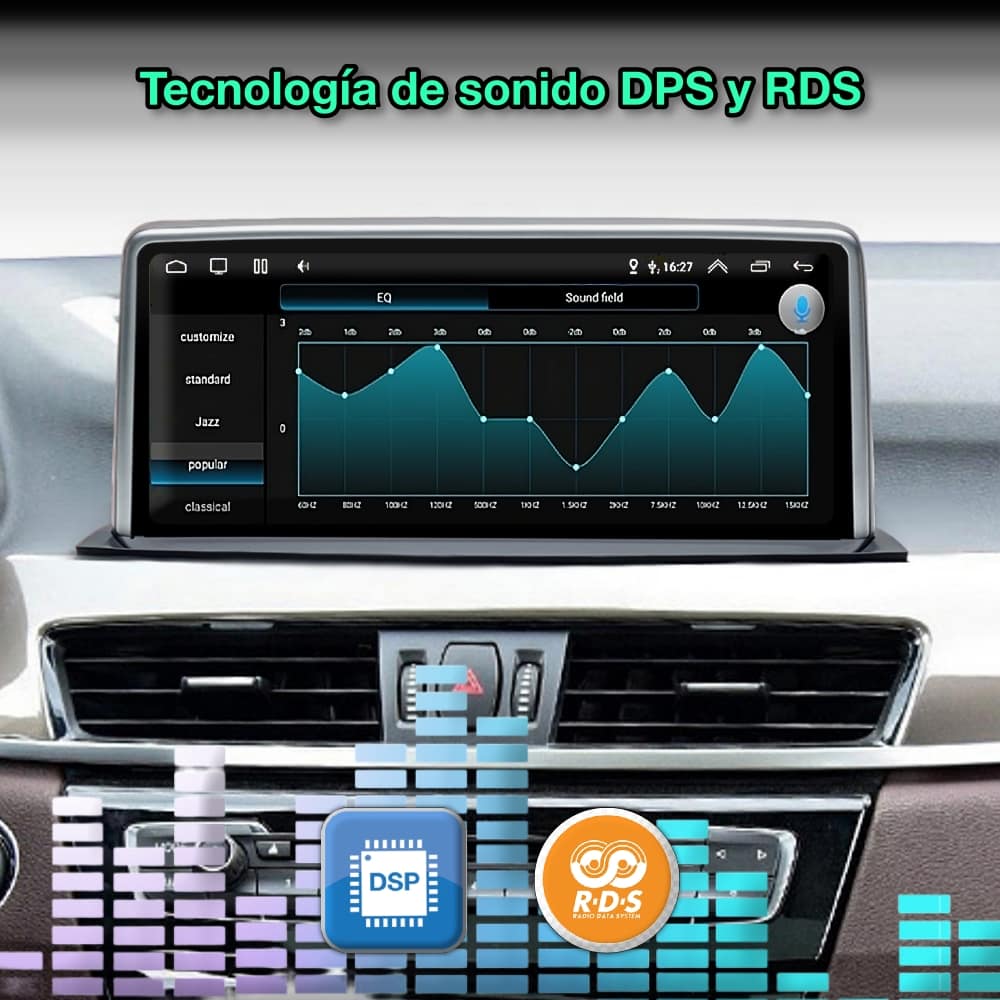 BMW X1 F48, 2016 - 2018 pantalla 10.25” - Mister Radio GPS