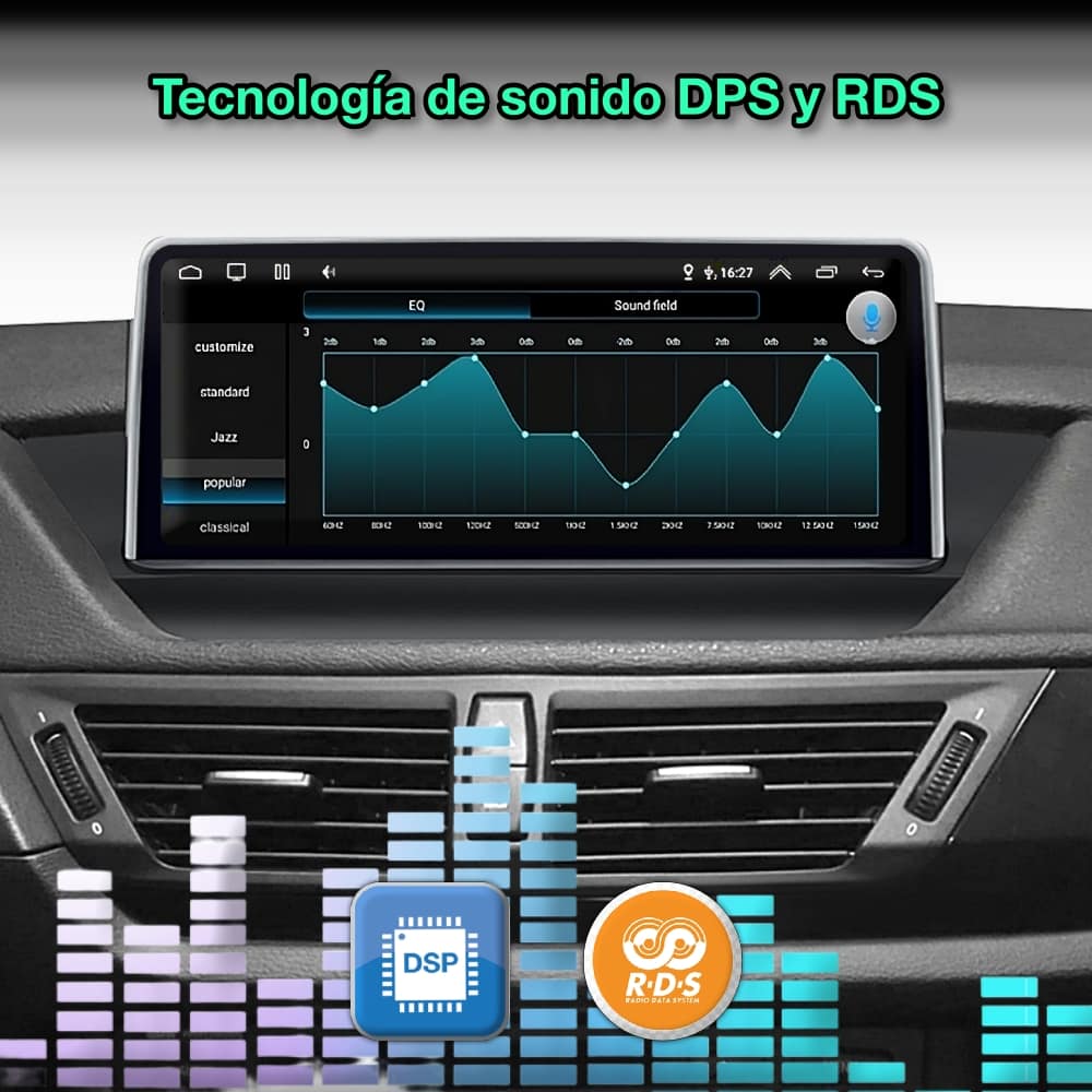 BMW X1 E84, 2009 - 2015 pantalla 10.25” - Mister Radio GPS