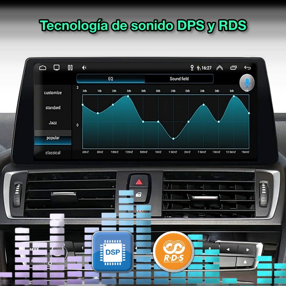 BMW Serie 1, 2011 - 2016 pantalla 10.33” - Mister Radio GPS