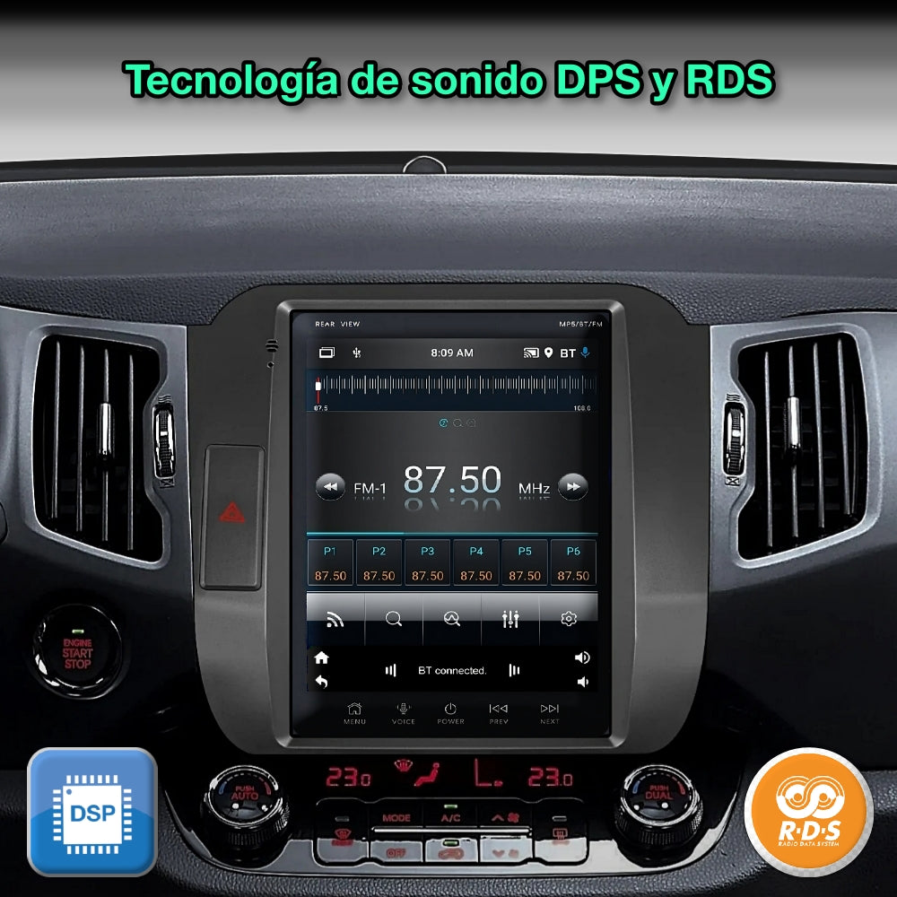 KIA Sportage 3, 2010-2016 pantalla 9,7”