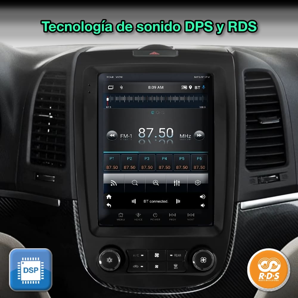 Hyundai Santa Fe 2006-2012 pantalla 9,7”