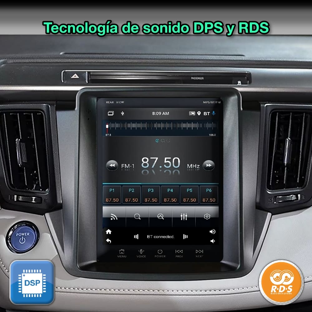 Toyota RAV4 2013-2018 pantalla 9,7"