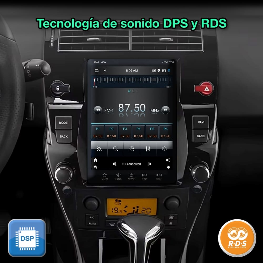 Citroen C4, C-Quatre, C-Triomphe 2004-2012 pantalla 9,7"