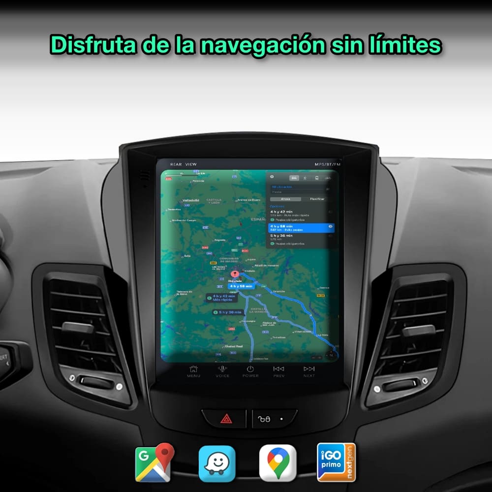 Ford Fiesta 2009 - 2017 pantalla 9,7” - Mister Radio GPS