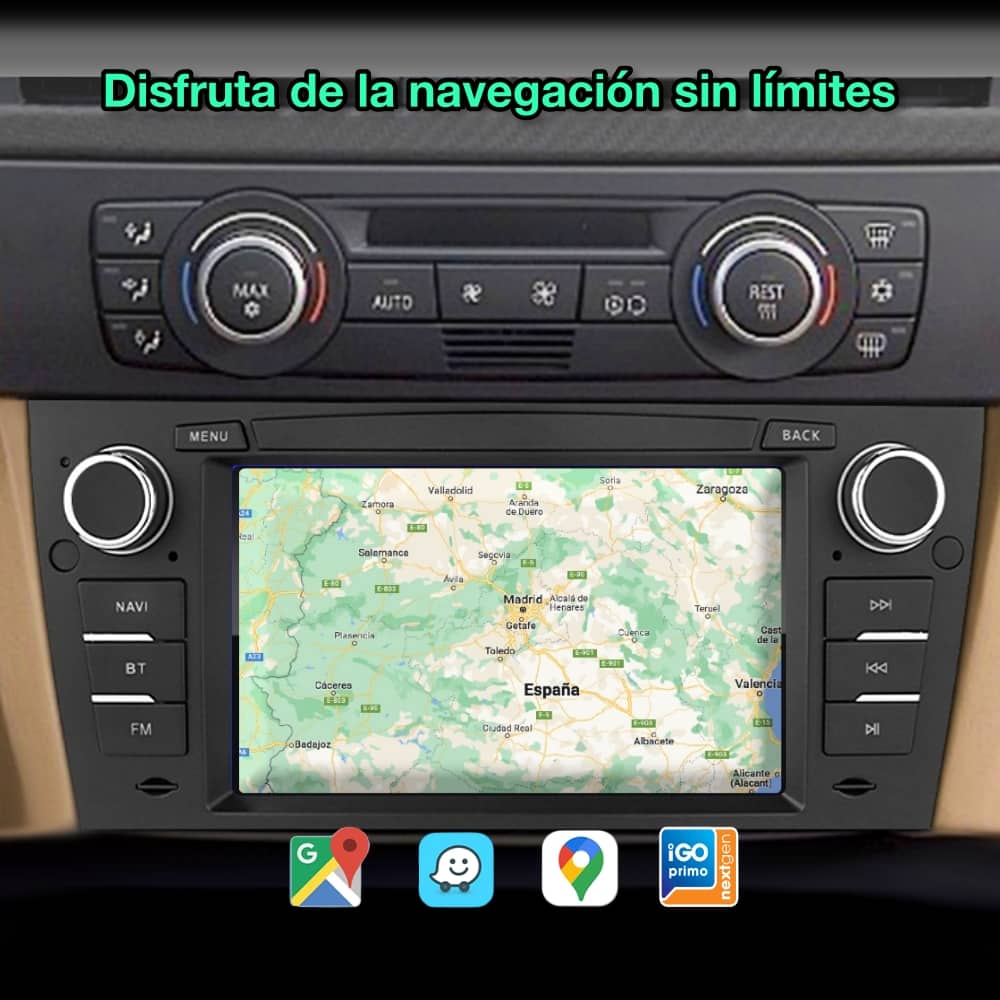 BMW Serie 1, 2004 - 2011 pantalla 7" - Mister Radio GPS