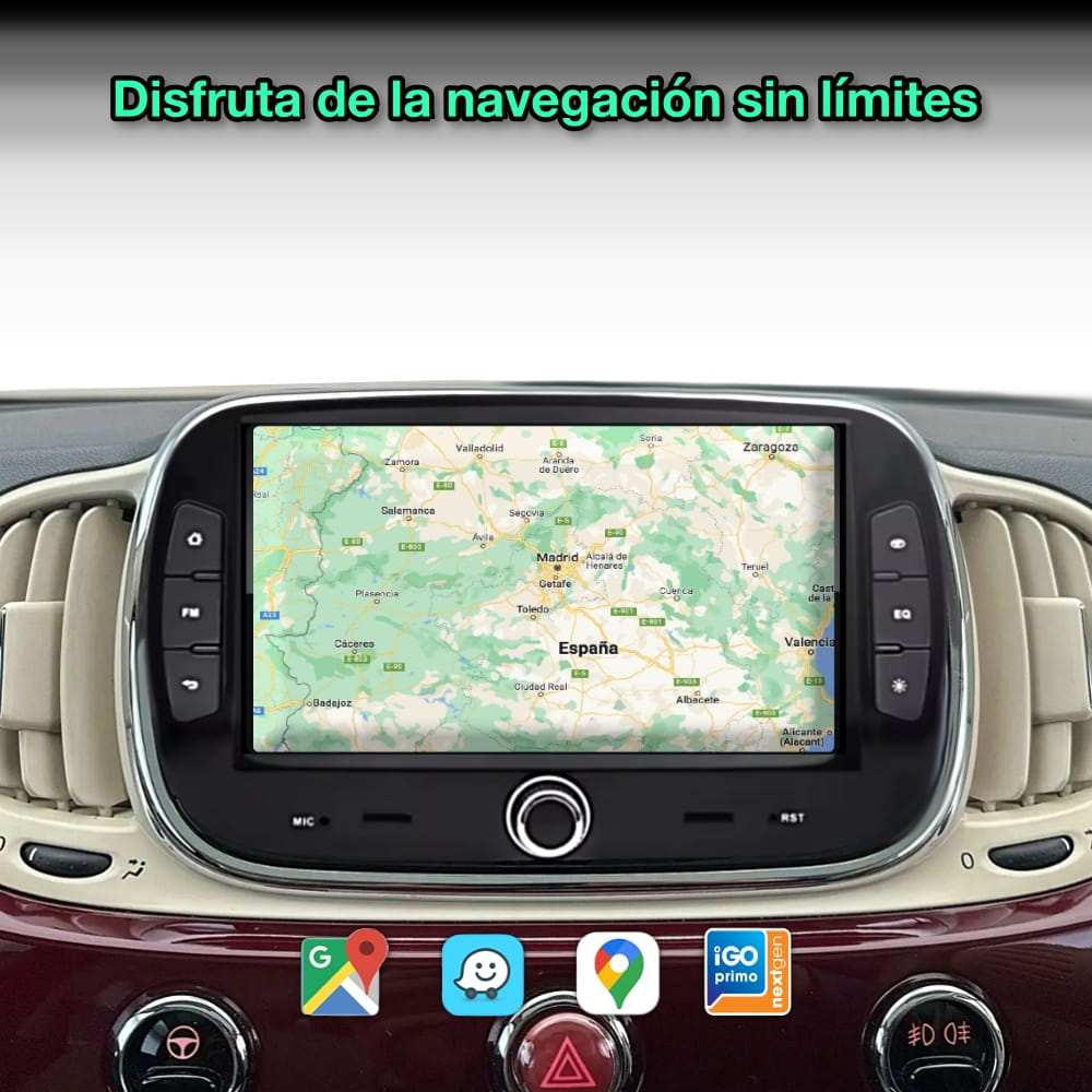 Fiat 500, 2016 - 2019 - Mister Radio GPS