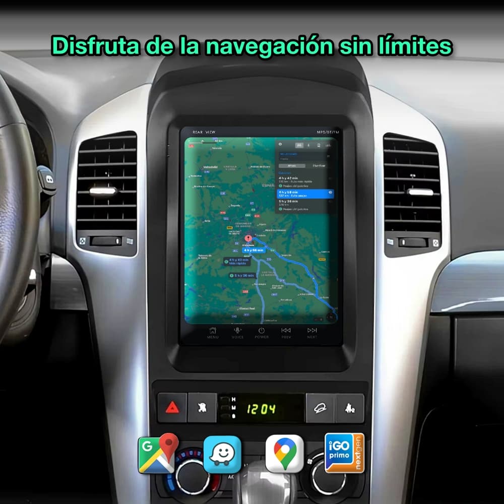 Chevrolet Captiva Sport 2006 - 2012 pantalla 9,7” - Mister Radio GPS