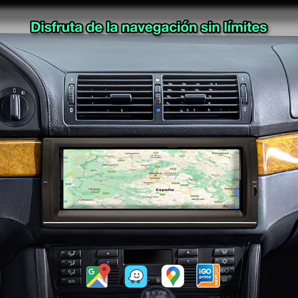 BMW Serie 5 E39, X5 E53 1995 - 2006, 10,25” Pulgadas - Mister Radio GPS