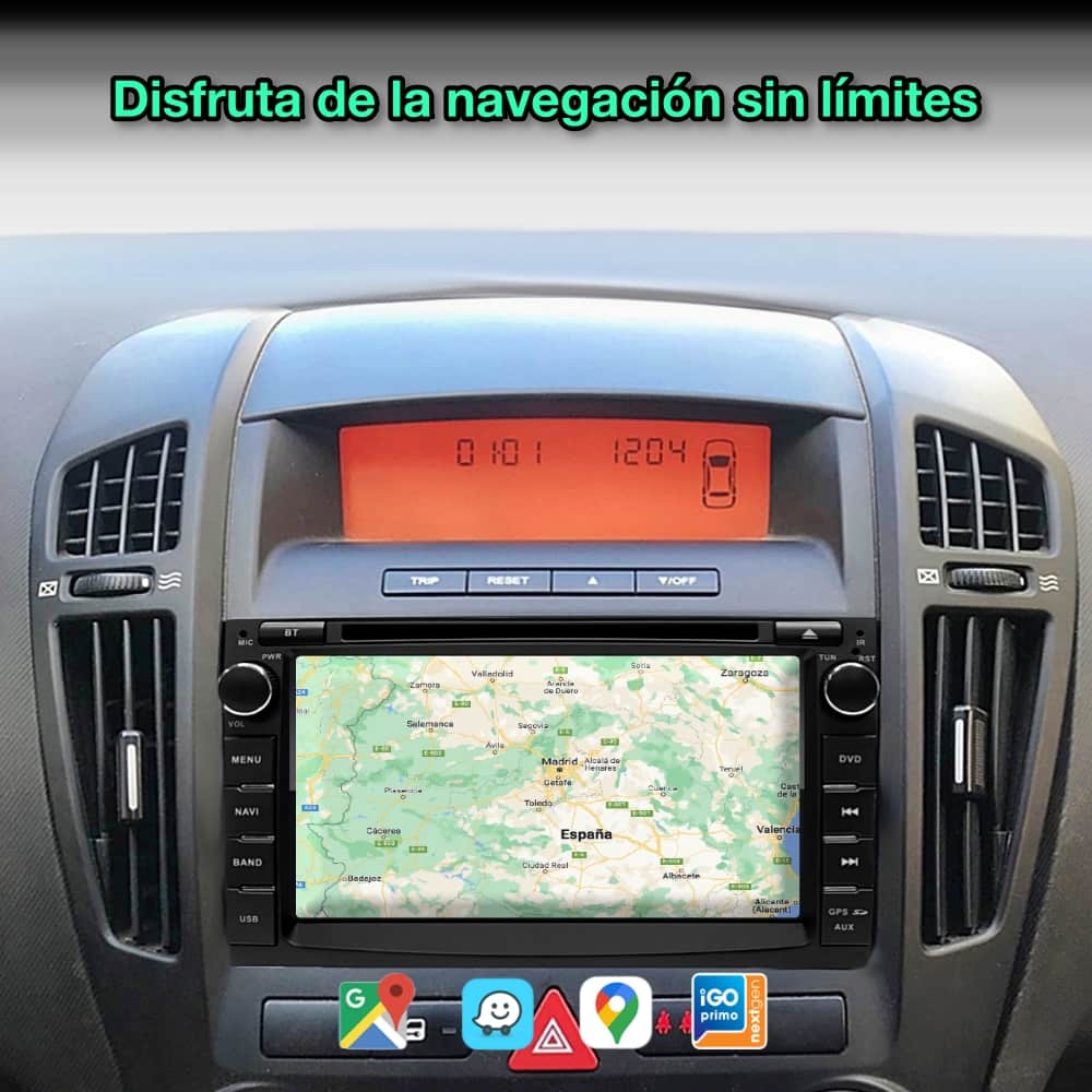 KIA Ceed, Venga 2010-2016 Pantalla 7"