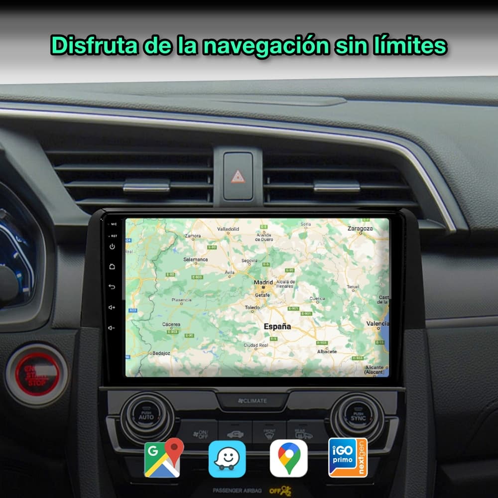 Honda Civic 10, 2016 - 2021 - Mister Radio GPS