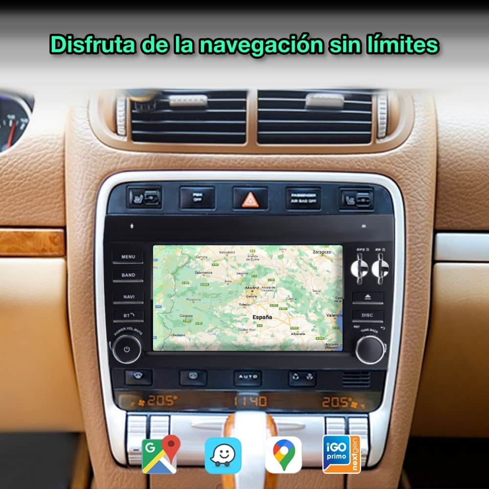 Porsche Cayenne 2002-2010 Pantalla 7"
