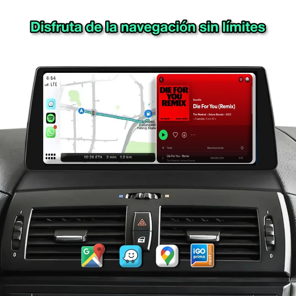 BMW X3 E83 2004 - 2012 pantalla 10.33” - Mister Radio GPS