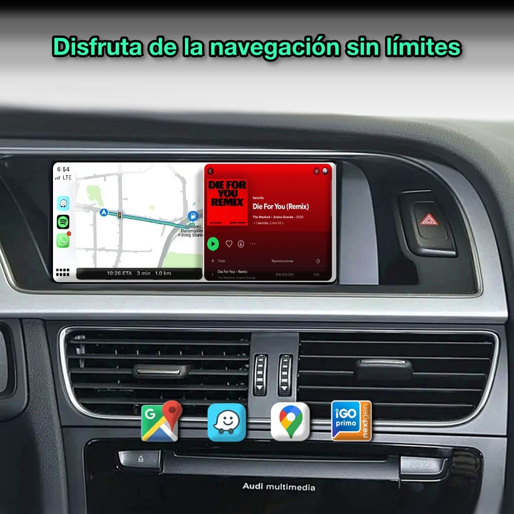 Audi A5 2009 - 2016 pantalla 8.8” - Mister Radio GPS