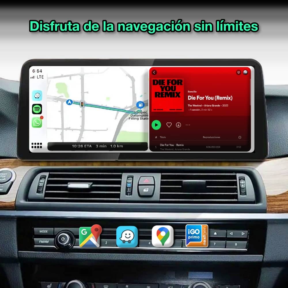 BMW X5 E70, X6 E71, 2007 - 2014 pantalla de 12,3” - Mister Radio GPS