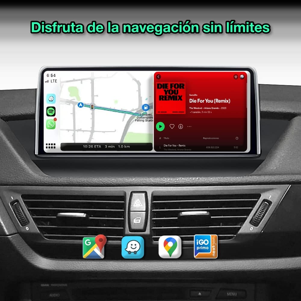 BMW X1 E84, 2009 - 2015 pantalla 10.25” - Mister Radio GPS