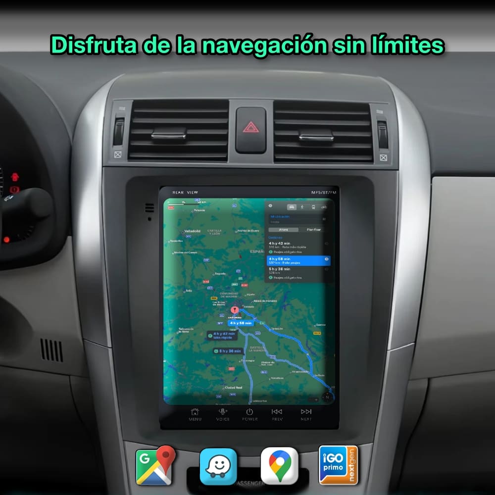 Toyota Corolla 2006-2013 pantalla 9,7”