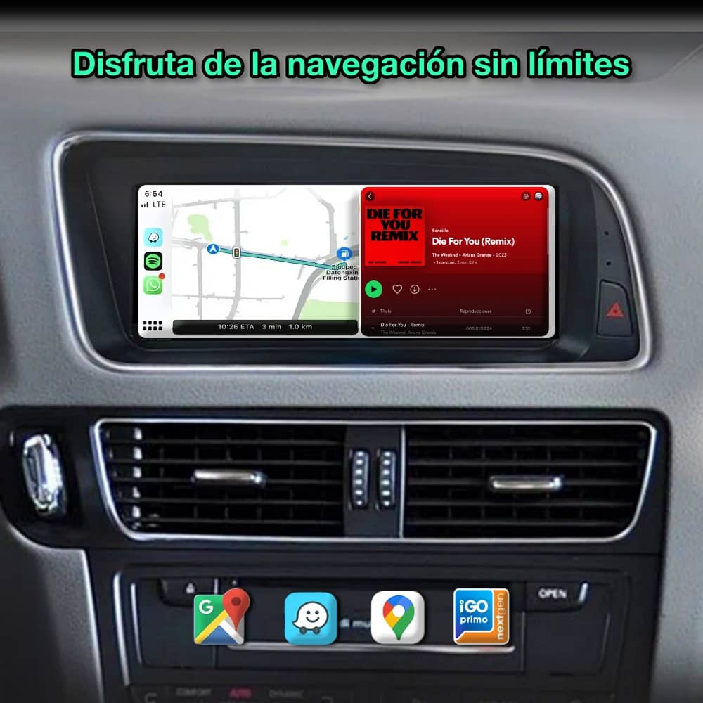 Audi Q5 2009 - 2016 pantalla 8.8" - Mister Radio GPS