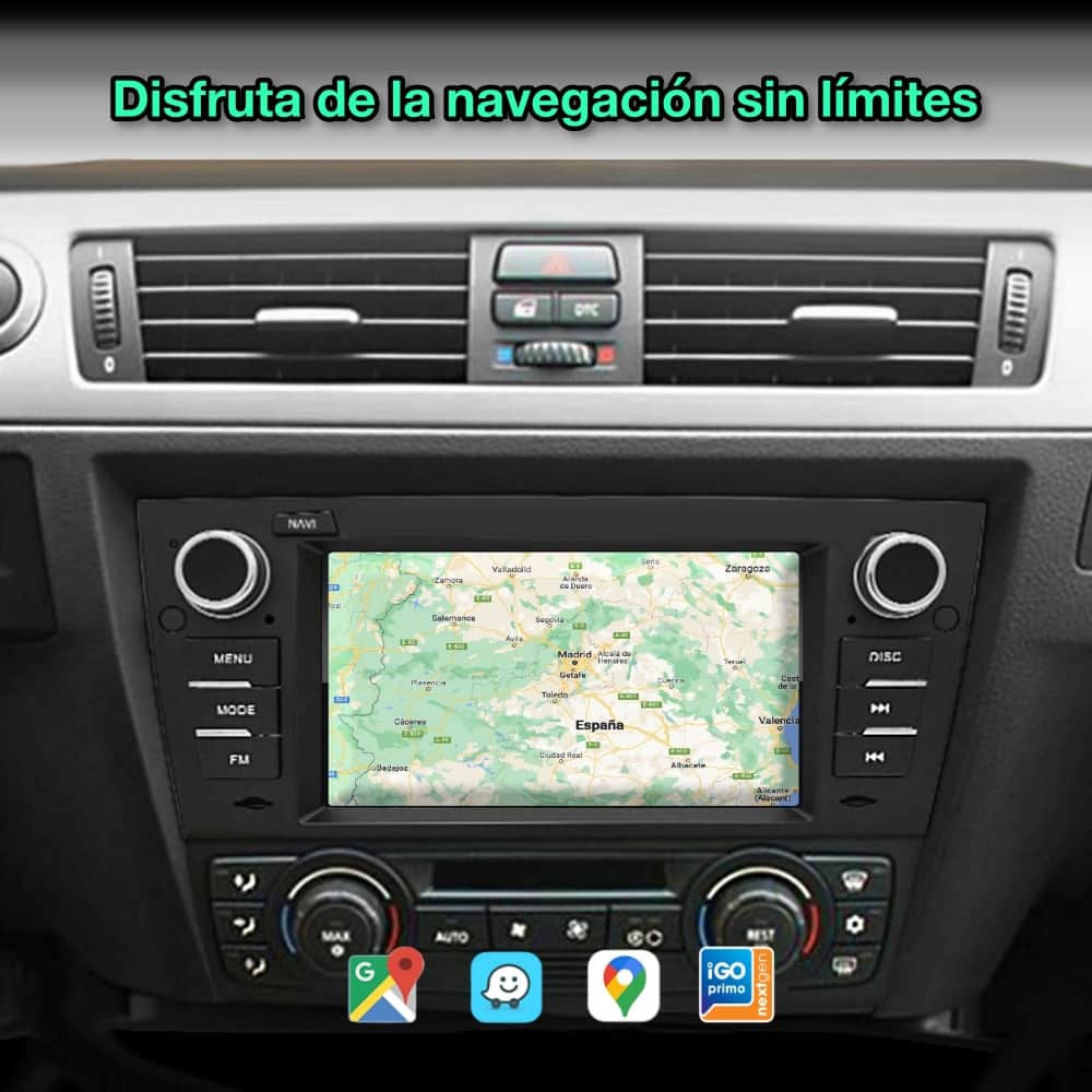 BMW E90 E91 E92 E93 Serie 3 2006 - 2012 pantalla 7" - Mister Radio GPS