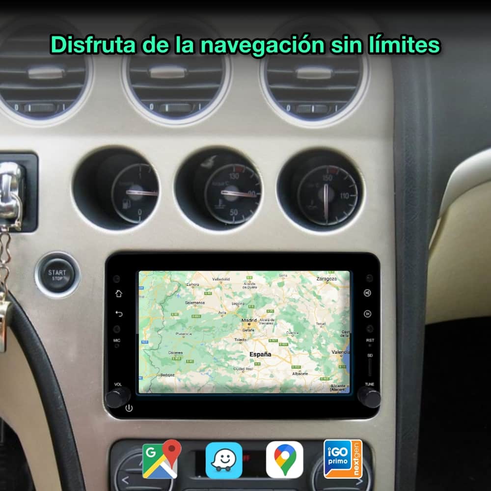 Alfa Romeo Spider, 159, Brera 2006 - 2010 pantalla 7" - Mister Radio GPS