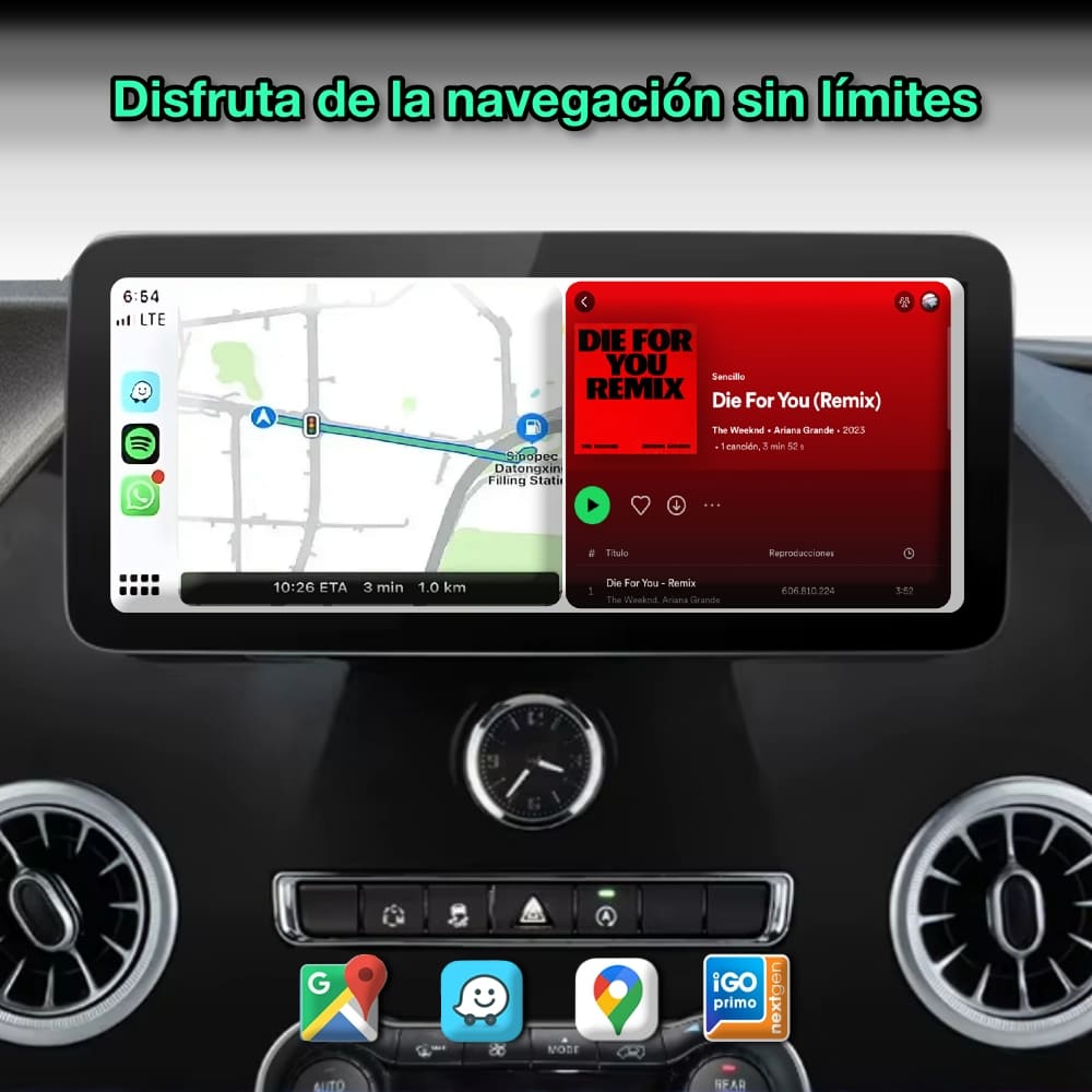 Mercedes Benz Vito W447, 2014-2022 pantalla 12,3"