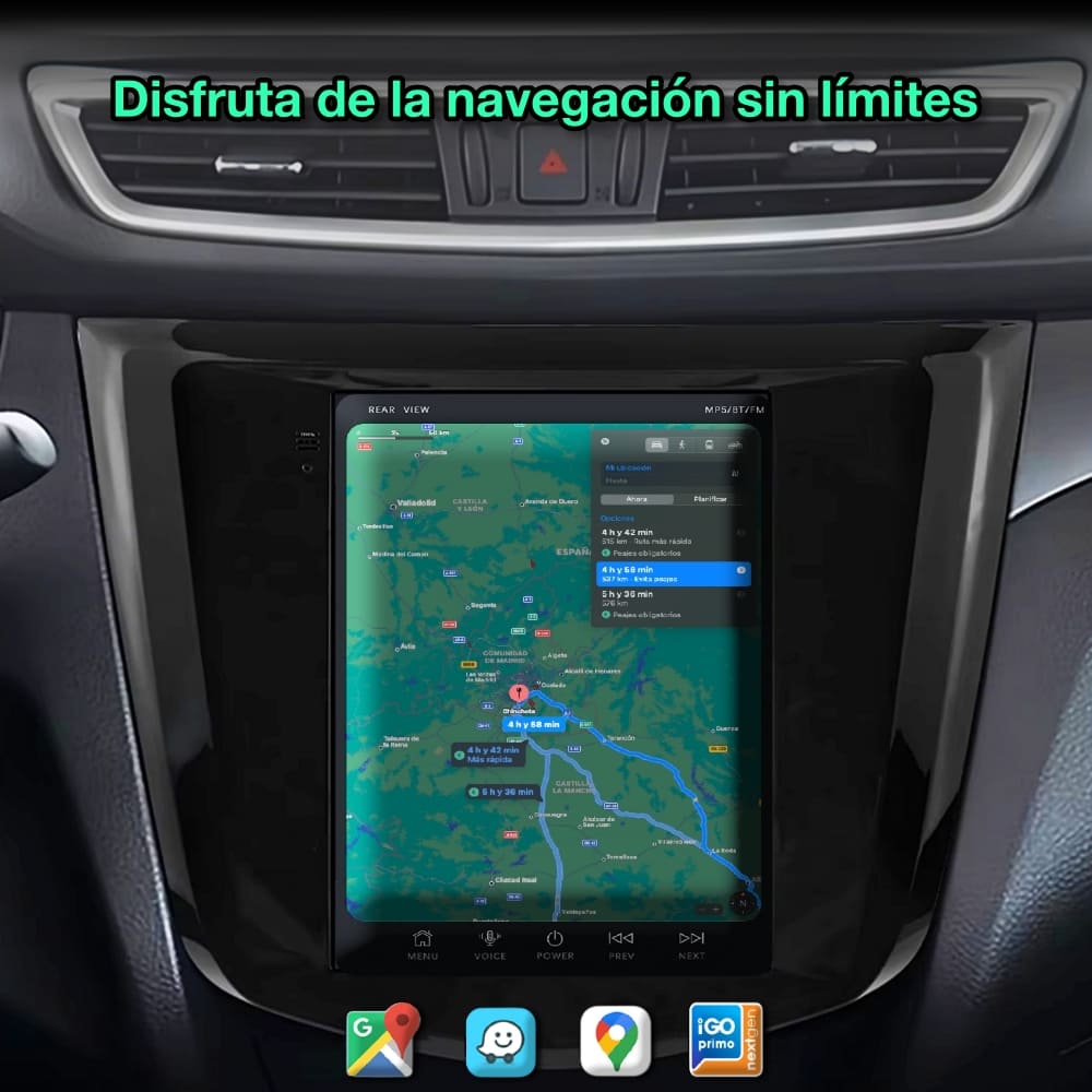 Nissan Qashqai X-Trail 2013-2017 pantalla 9,7”