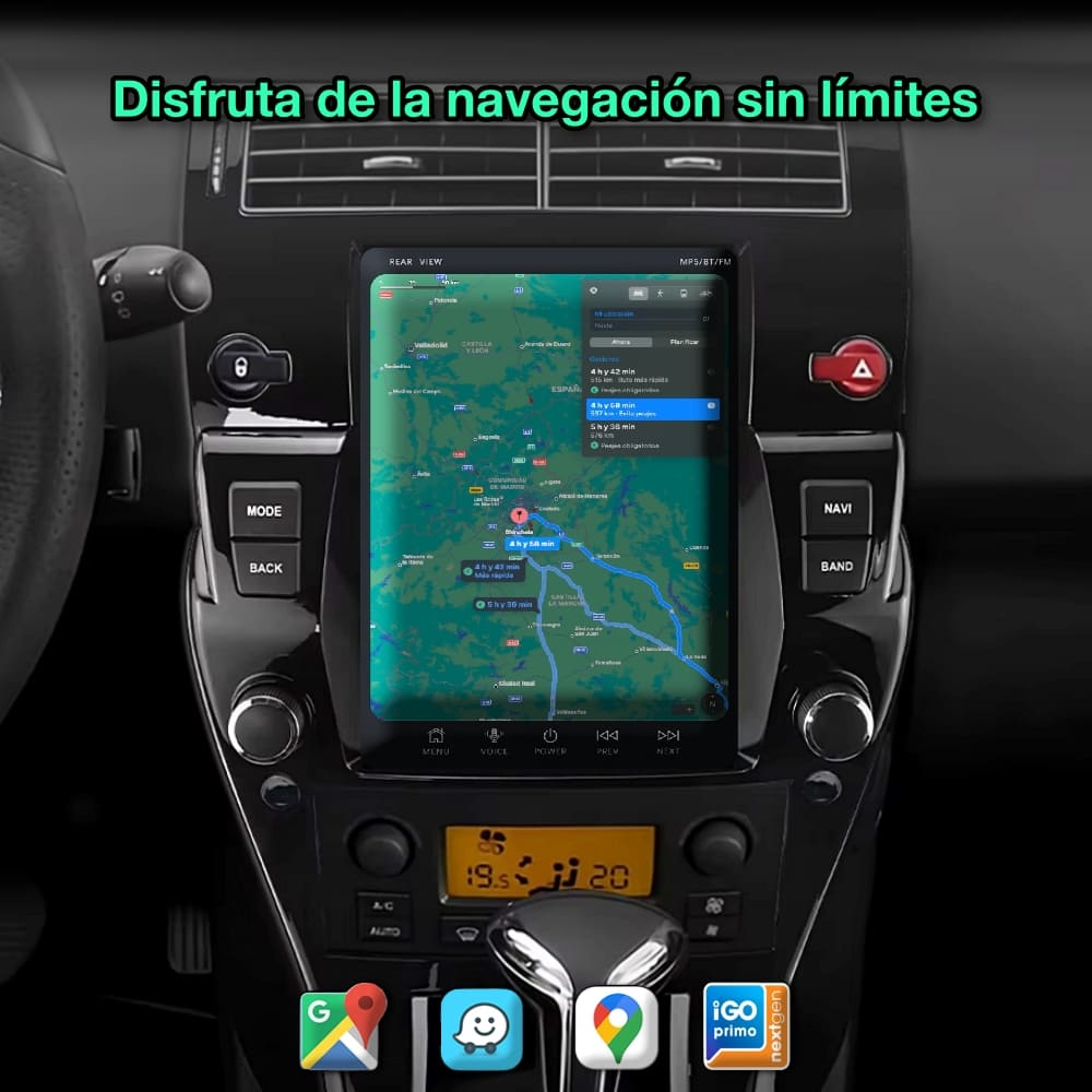 Citroen C4, C-Quatre, C-Triomphe 2004-2012 pantalla 9,7"