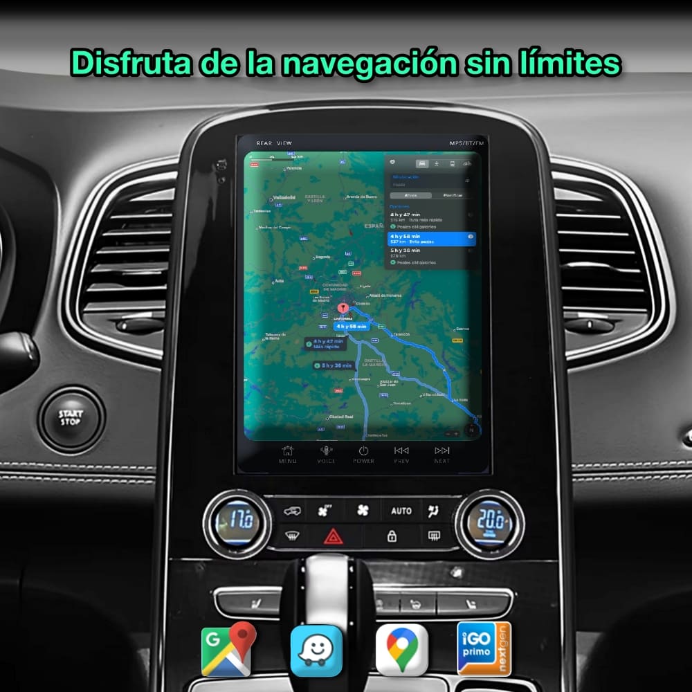 Renault Scenic 2013-2024 pantalla 9,7"