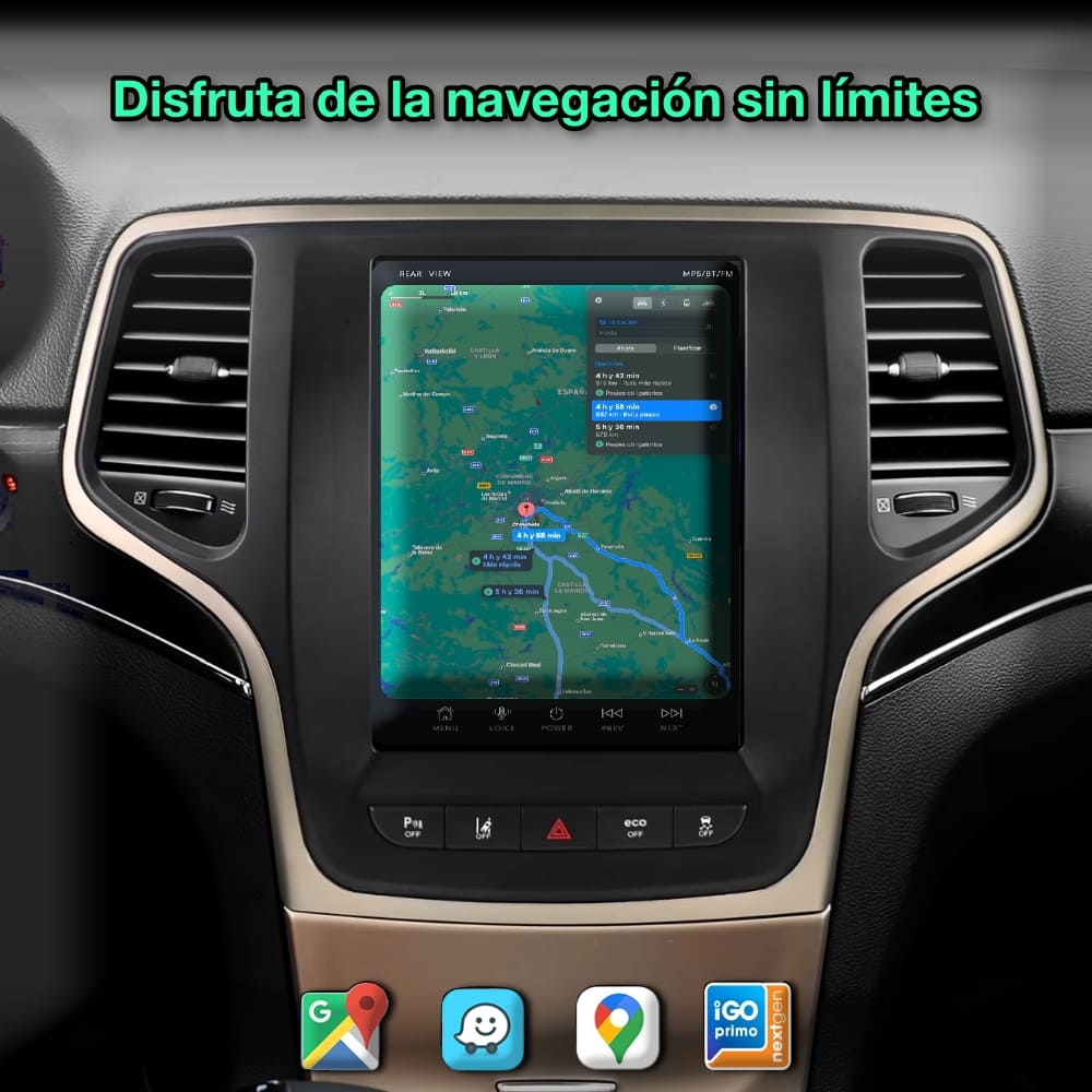 Jeep Grand Cherokee 2014-2022 pantalla 9,7"