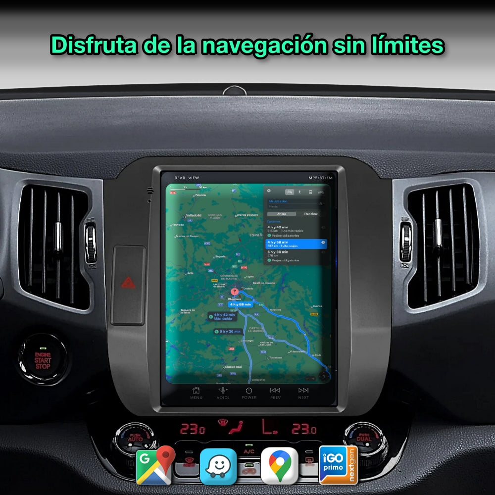 KIA Sportage 3, 2010-2016 pantalla 9,7”