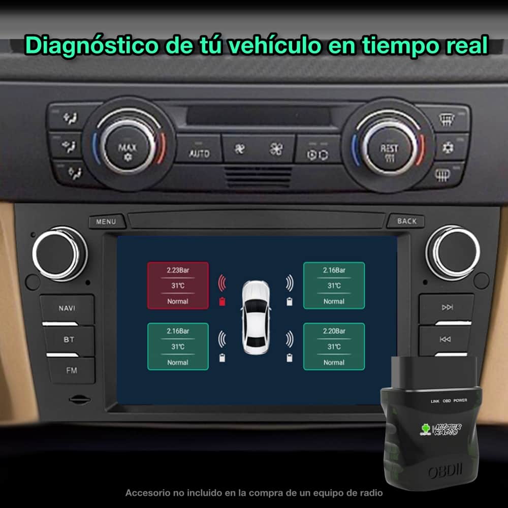 BMW Serie 1, 2004 - 2011 pantalla 7" - Mister Radio GPS
