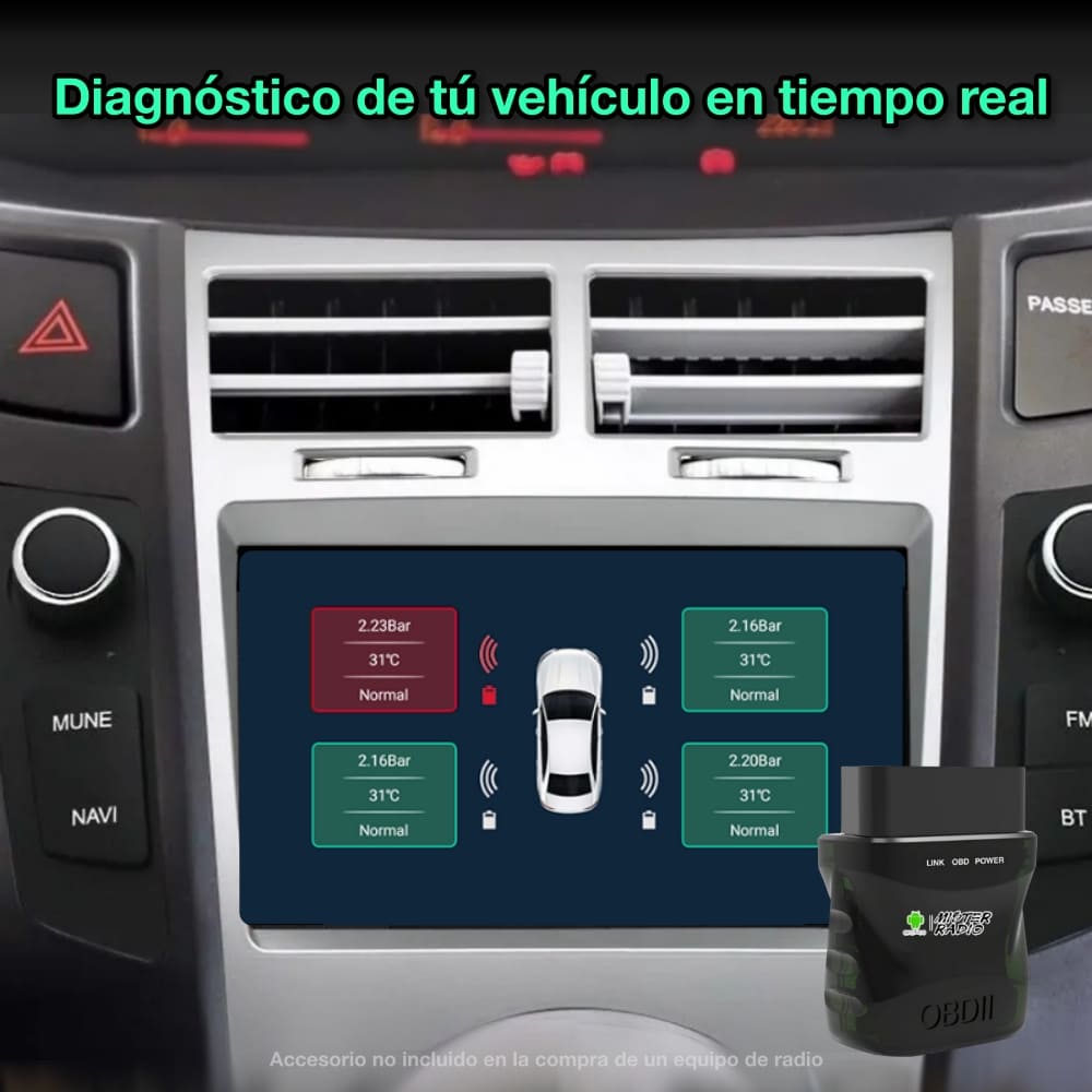 Toyota Yaris 2005-2012 Pantalla 7"