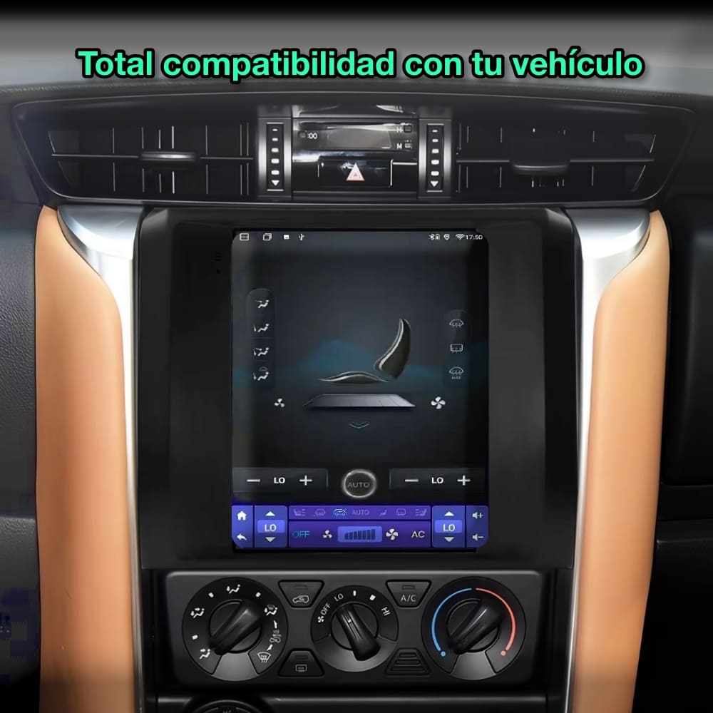 Toyota Fortuner Hilux 2016-2022 pantalla 9,7"