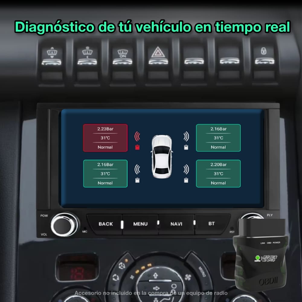 Peugeot 3008, 2009-2015 pantalla 7”