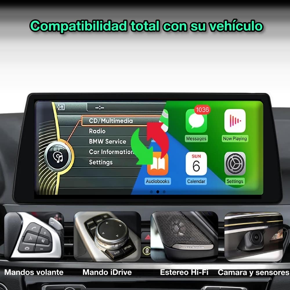 BMW X1 F48, 2016 - 2017 pantalla 10.33" - Mister Radio GPS