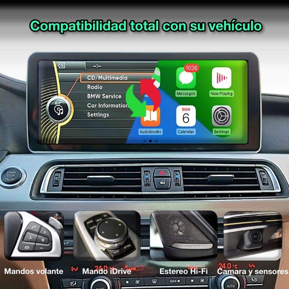 BMW Serie 7, F01, F02, 2009 - 2015 - Mister Radio GPS