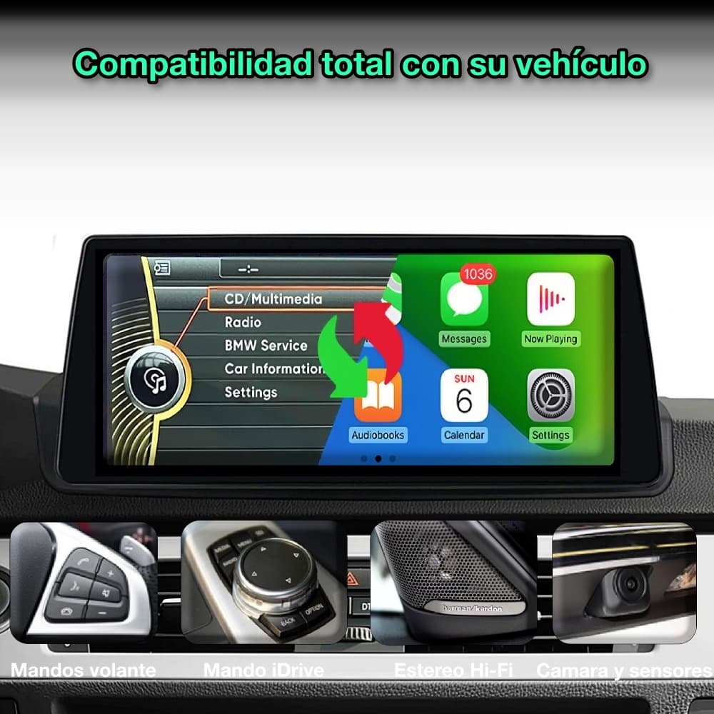 BMW Serie 3 2005 - 2012 + iDrive - Mister Radio GPS