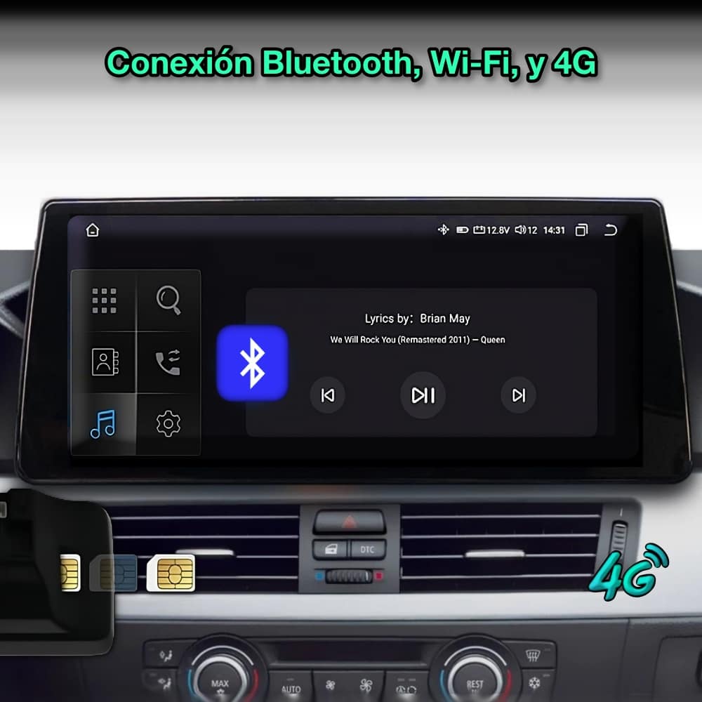 BMW Serie 3 2005 - 2012 pantalla de 10.33” - Mister Radio GPS