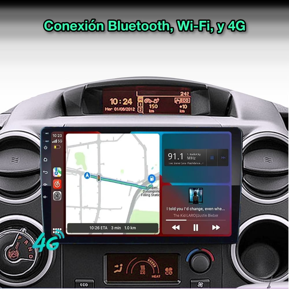 RADIO NAVEGADOR 9 Para Citroen Berlingo 2008-2019 GPS ANDROID 10.0 –  Mister Radio GPS