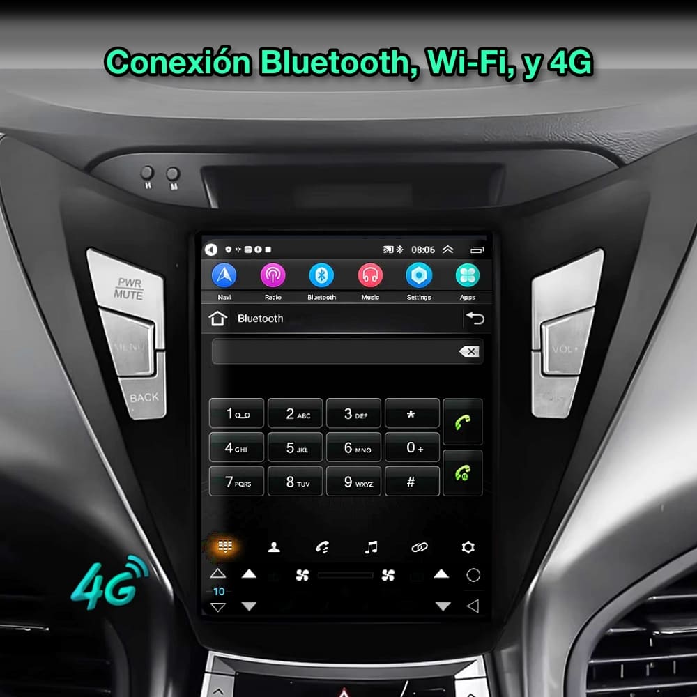 Hyundai Elantra Avante I35 2011-2013 pantalla 9,7”