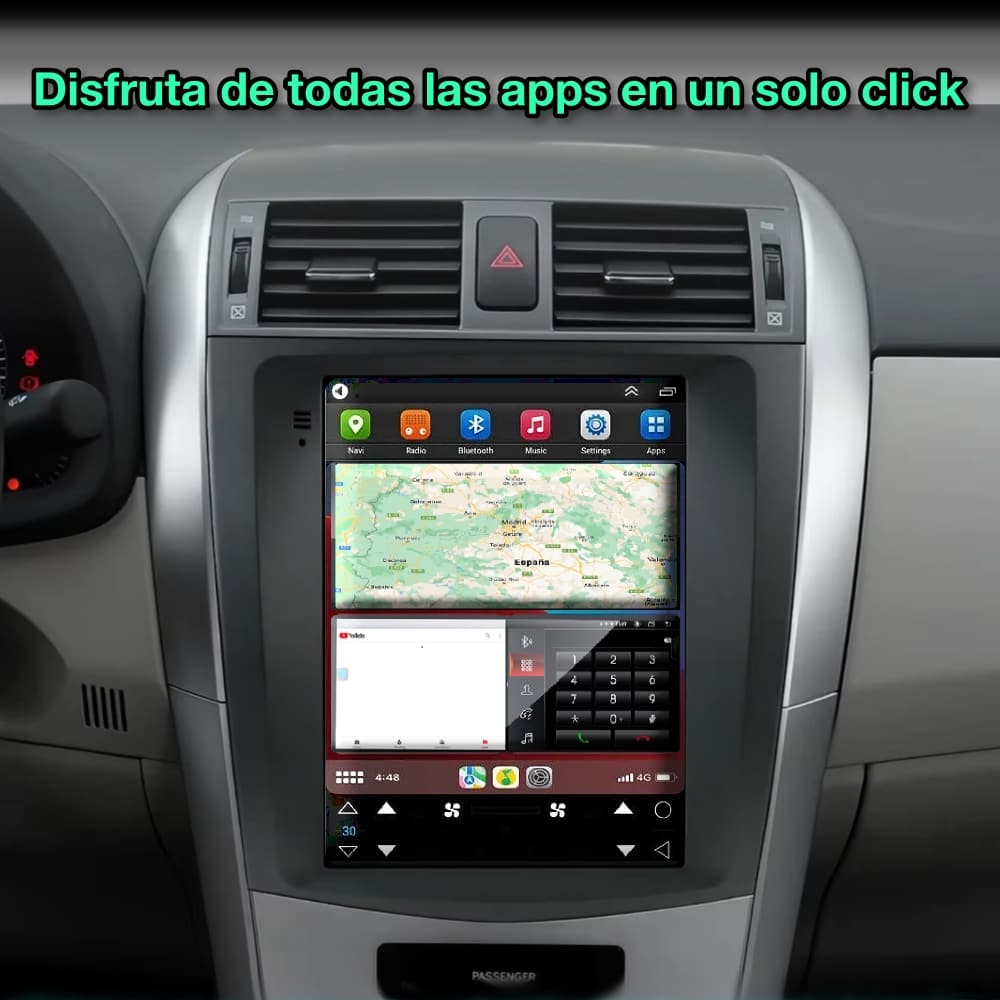 Toyota Corolla 2006-2013 pantalla 9,7”