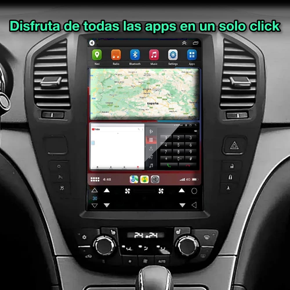 Opel Insignia 2009-2013 pantalla 9,7”