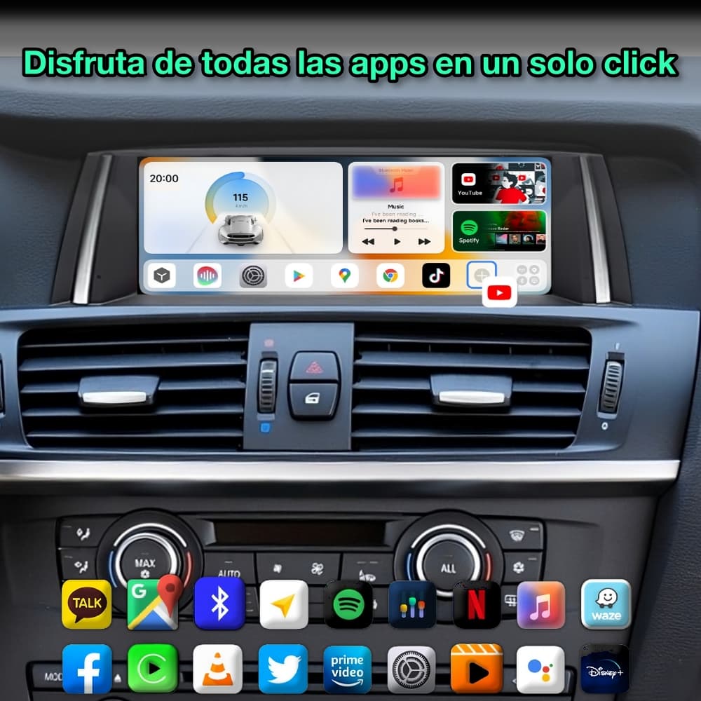 BMW X3 F25, 2010 - 2017 pantalla 10.25” - Mister Radio GPS