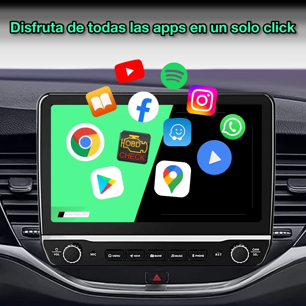 Opel Astra 2015-2019 pantalla 10,1”